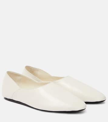 Ballerinas aus Leder | Jil Sander