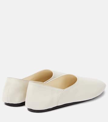 Ballerinas aus Leder | Jil Sander