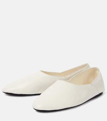 Ballerinas aus Leder | Jil Sander