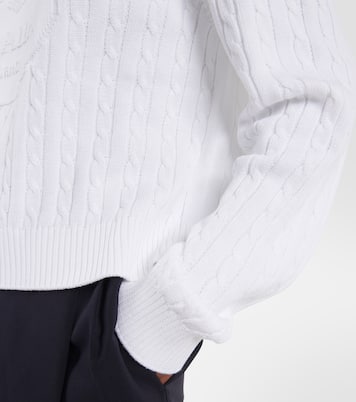 Jersey de algodón con logo | Prada