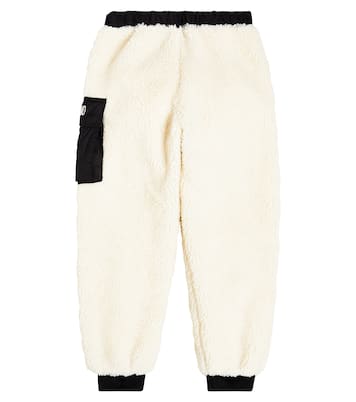 Faux shearling sweatpants | Moschino Kids