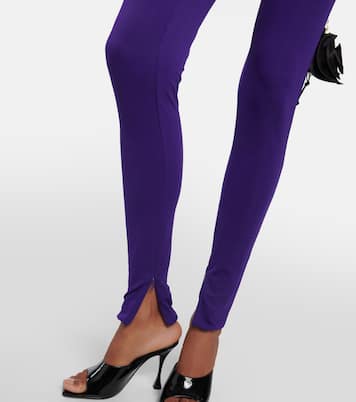 Mono de jersey con cuello halter | Magda Butrym