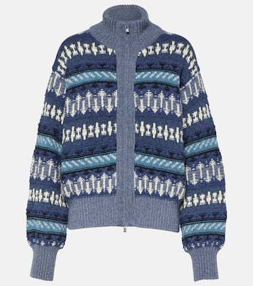 Bomber Holiday Noel in cashmere | Loro Piana