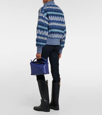 Bomber Holiday Noel in cashmere | Loro Piana
