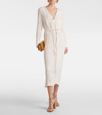 Midikleid Carol aus Satin | Altuzarra