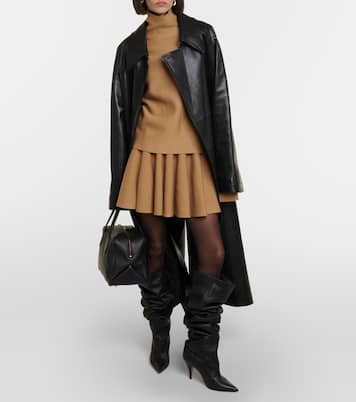Ulli wool-blend miniskirt | Khaite
