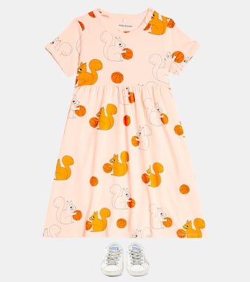 Kleid Squirrels aus Jersey | Mini Rodini