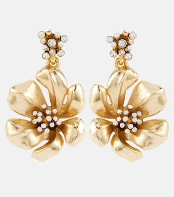 Orecchini pendenti Flower | Oscar de la Renta