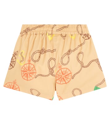 Shorts Nautical de sarga de algodón | Mini Rodini