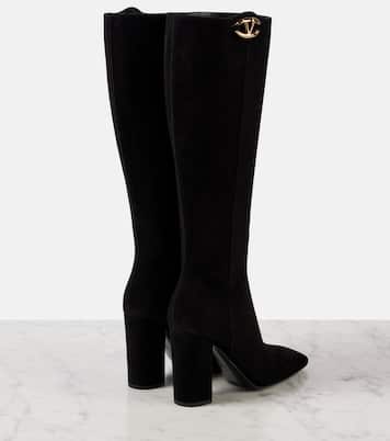 Botas altas VLogo de ante | Valentino Garavani