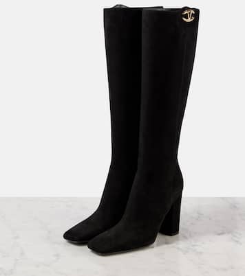 Botas altas VLogo de ante | Valentino Garavani