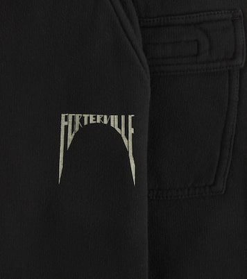 Printed cotton sweatpants | Rick Owens Kids