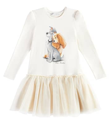 X Disney® Kleid aus einem Baumwollgemisch | Monnalisa