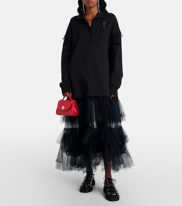 Valentine leather shoulder bag | Simone Rocha