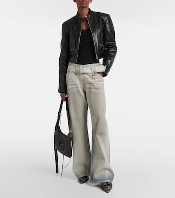 Bikerjacke aus Leder | Acne Studios