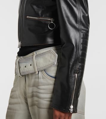Bikerjacke aus Leder | Acne Studios