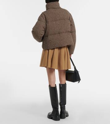 Cropped-Daunenjacke Seboune aus Bouclé | Moncler