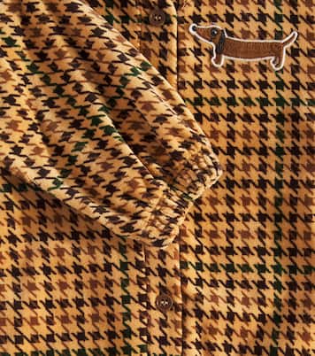 Tutina in velluto di cotone pied-de-poule | Mini Rodini