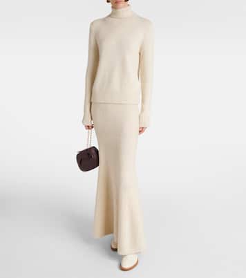 Jupe longue Manni en cachemire | Gabriela Hearst