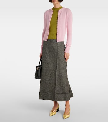 Escarpins 60 en satin à ornements | Prada