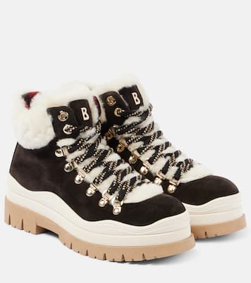 Botas con cordones Arosa de ante con borrego | Bogner