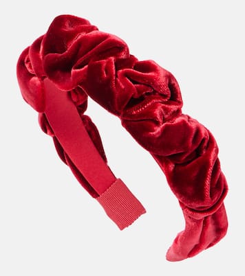 Lia velvet headband | Jennifer Behr