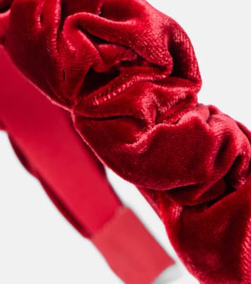 Lia velvet headband | Jennifer Behr