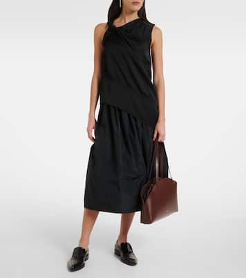 Borsa a spalla Curve Medium in pelle | Jil Sander