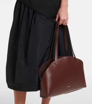 Borsa a spalla Curve Medium in pelle | Jil Sander