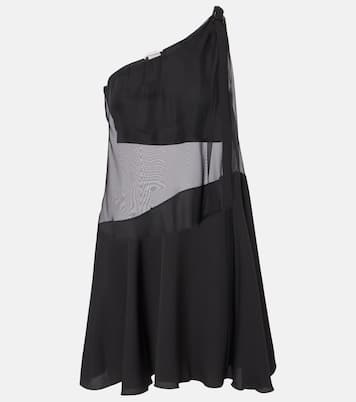 Daphne one-shoulder minidress  | Nensi Dojaka