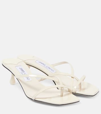 Mules Etana 50 in vernice | Jimmy Choo