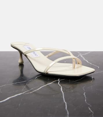 Mules Etana 50 in vernice | Jimmy Choo