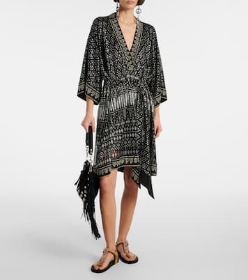 Nawel embellished lamé minidress | Isabel Marant
