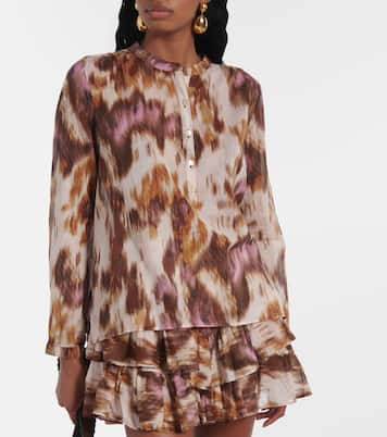 Top Maria imprimé en coton | Marant Etoile