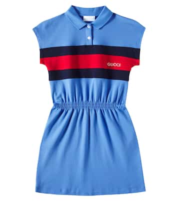 Polokleid aus einem Baumwollgemisch | Gucci Kids