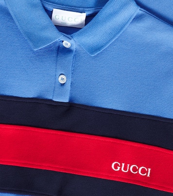 Polokleid aus einem Baumwollgemisch | Gucci Kids