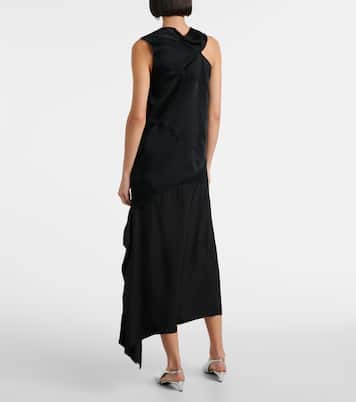 Top asimmetrico in raso | Jil Sander