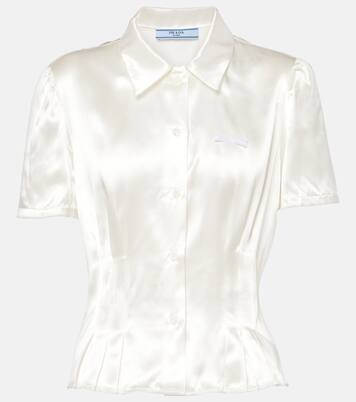 Hemd aus Satin | Prada
