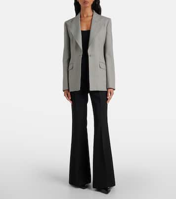 Pantaloni flared Rhein in lana | Gabriela Hearst