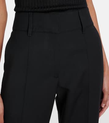 Pantaloni flared Rhein in lana | Gabriela Hearst