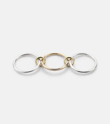 Anello Sonja SG in oro 18kt e argento sterling con diamanti | Spinelli Kilcollin