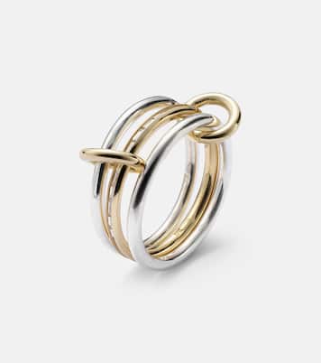 Anello Sonja SG in oro 18kt e argento sterling con diamanti | Spinelli Kilcollin