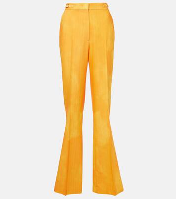 Vesta high-rise wool flared pants | Gabriela Hearst