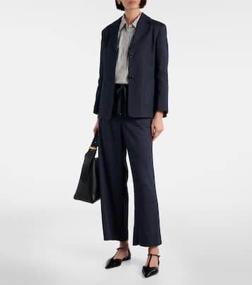 Blazer Derna de sarga de mezcla de lino | 'S Max Mara