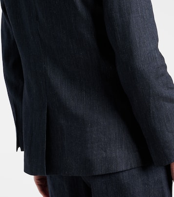 Blazer Derna de sarga de mezcla de lino | 'S Max Mara