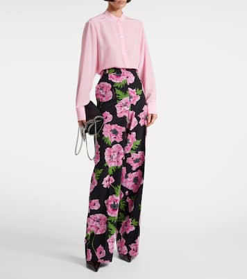 Camicia Iconic in seta | Stella McCartney