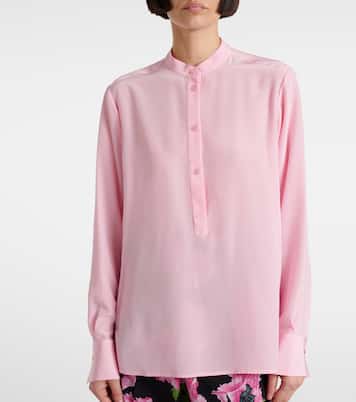 Camicia Iconic in seta | Stella McCartney