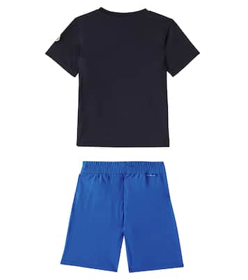Set de camiseta y shorts de algodón | Moncler Enfant