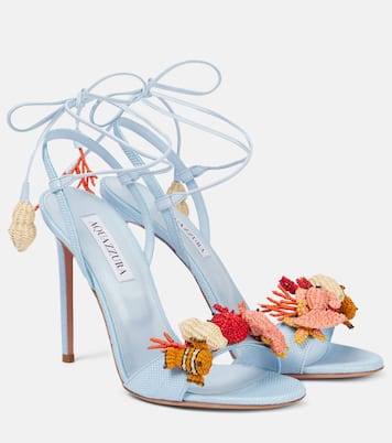 Sandales Marea en raphia | Aquazzura