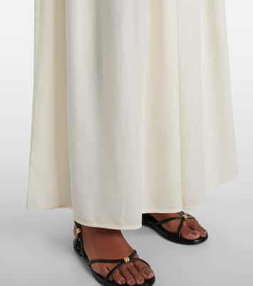 Tala halterneck georgette maxi dress | Proenza Schouler